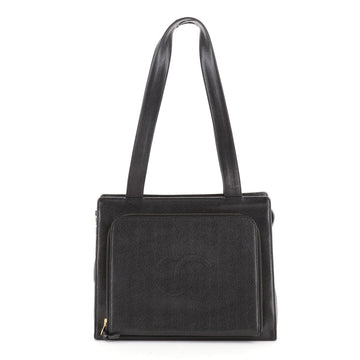 Chanel Vintage Timeless Front Pocket Tote Caviar Medium