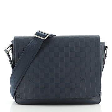 Louis Vuitton District Messenger Bag Damier Infini Leather PM