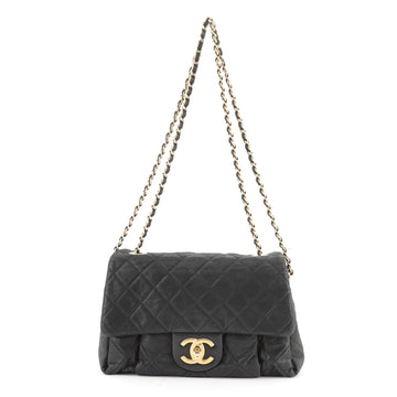 Chanel Chic Quilt Flap Bag Quilted Iridescent Calfskin Small