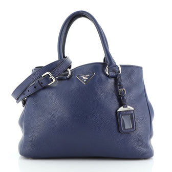 Prada Convertible Shopping Tote Vitello Daino Medium