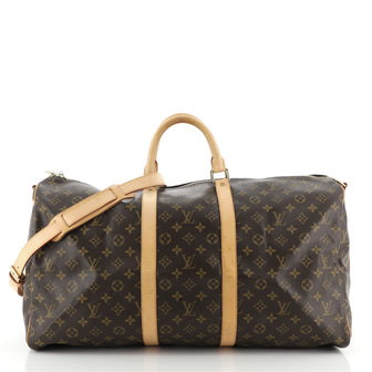 Louis Vuitton Keepall Bandouliere Bag Monogram Canvas 55