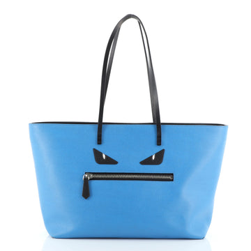Fendi Monster Roll Tote Leather Medium