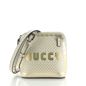 Gucci Dome Crossbody Bag Limited Edition Printed Leather Mini