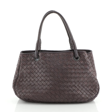 Bottega Veneta Open Shopping Tote Intrecciato Nappa Small