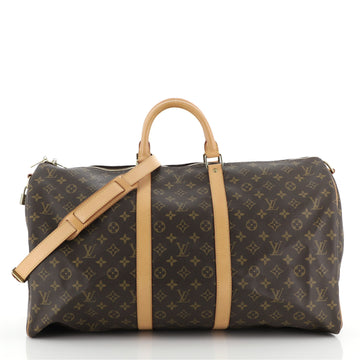 Louis Vuitton Keepall Bandouliere Bag Monogram Canvas 55