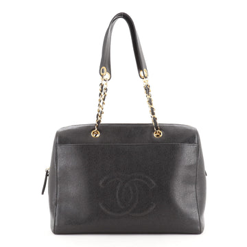 Chanel Vintage Timeless Zip Tote Caviar Medium