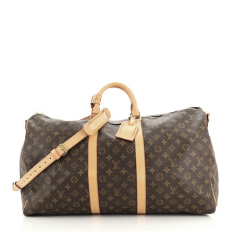 Louis Vuitton Keepall Bandouliere Bag Monogram Canvas 55
