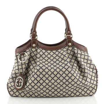 Gucci Sukey Tote Diamante Coated Canvas Medium