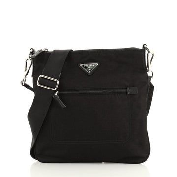 Prada Front Pocket Messenger Bag Tessuto Medium