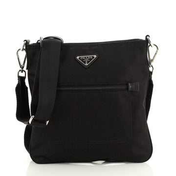 Prada Front Pocket Messenger Bag Tessuto Medium