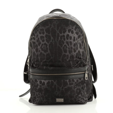 Dolce & Gabbana Vulcano Backpack Printed Nylon