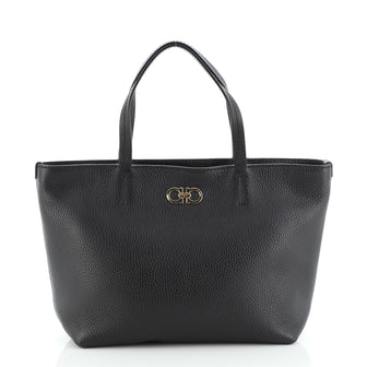 Salvatore Ferragamo Bice Tote Leather Small