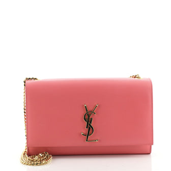 Saint Laurent Classic Monogram Crossbody Bag Grainy Leather Medium