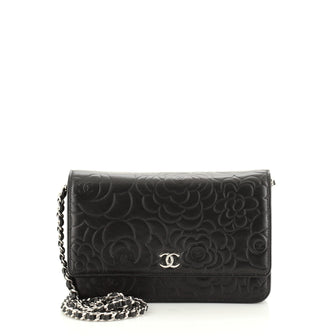 Chanel Wallet on Chain Camellia Lambskin