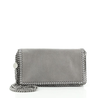 Stella McCartney Falabella Flap Crossbody Bag Shaggy Deer Mini