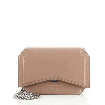 Givenchy Bow Cut Chain Flap Bag Leather