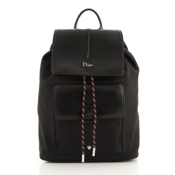 Christian Dior Motion Backpack Nylon and Leather Mini
