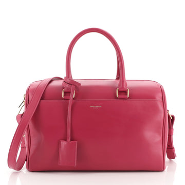 Saint Laurent Classic Duffle Bag Leather 12