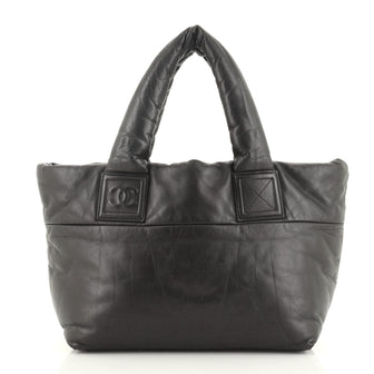 Chanel Coco Cocoon Reversible Tote Quilted Lambskin Small