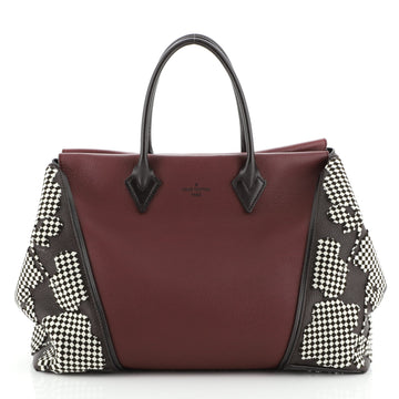 Louis Vuitton W Tote Patchwork Veau Cachemire Calfskin GM