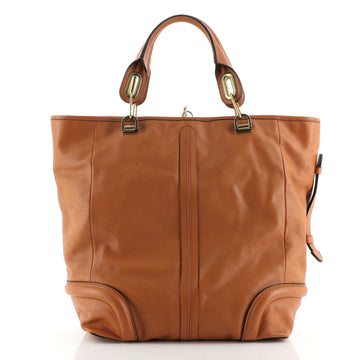 Chloe Paraty Cabas Tote Leather Large