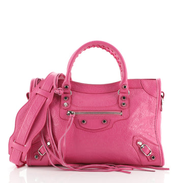 Balenciaga City Classic Studs Bag Leather Small