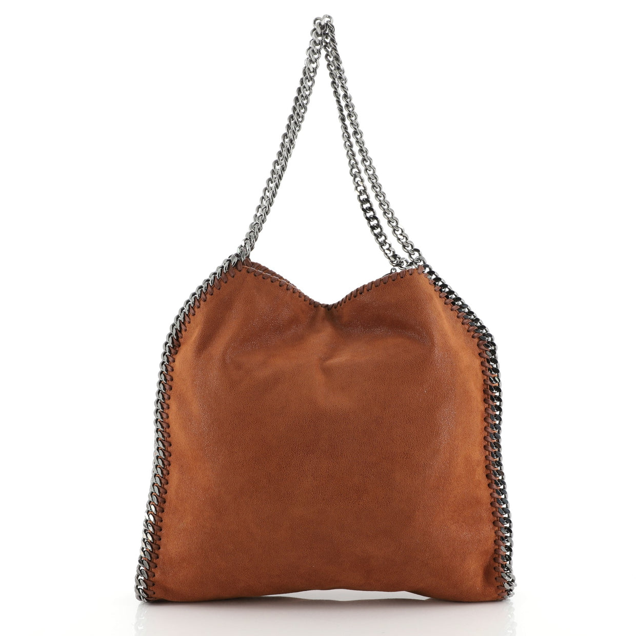Falabella Tiny Shaggy Deer Tote - Bark