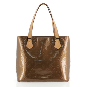 Louis Vuitton Houston Handbag Monogram Vernis
