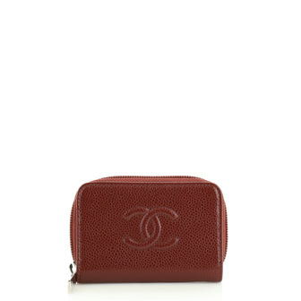 Chanel Timeless Zip Around Coin Purse Caviar