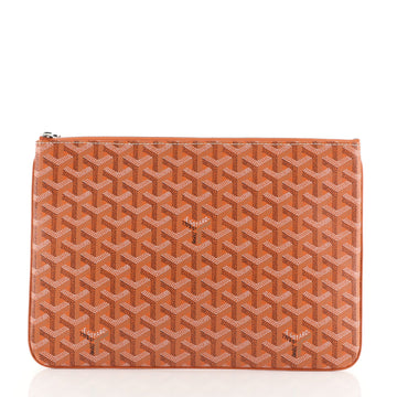 Goyard Senat Zip Pouch Coated Canvas MM