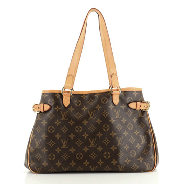 Louis Vuitton Batignolles Handbag Monogram Canvas Horizontal