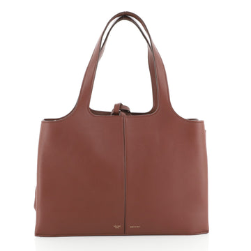 Celine Tri-Fold Shoulder Bag Smooth Calfskin Medium