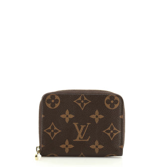 Louis Vuitton Zippy Coin Purse Monogram Canvas