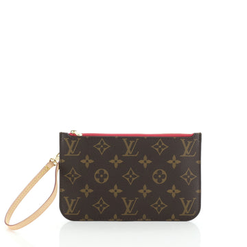 Louis Vuitton Neverfull Pochette Monogram Canvas Small