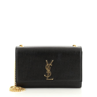 Saint Laurent Classic Monogram Crossbody Bag Calfskin Medium