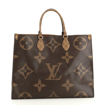 Louis Vuitton OnTheGo Tote Limited Edition Reverse Monogram Giant GM