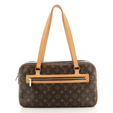 Louis Vuitton Cite Handbag Monogram Canvas GM