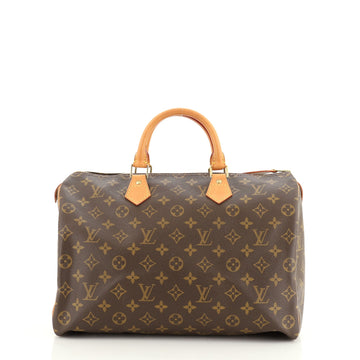 Louis Vuitton Speedy Handbag Monogram Canvas 35