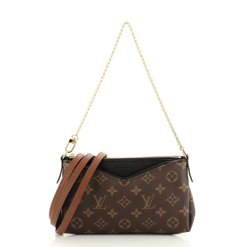Louis Vuitton Pallas Clutch Monogram Canvas