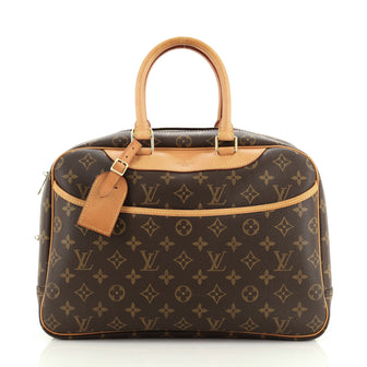Louis Vuitton Deauville Handbag Monogram Canvas