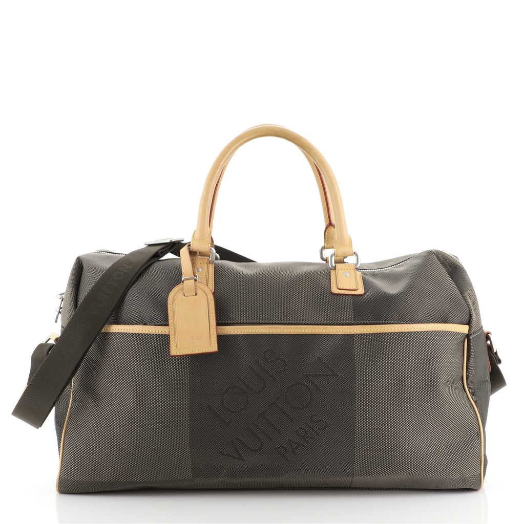 Louis Vuitton Green Damier Geant LV Cup Cube 2way Duffle Bag Leather  ref.297748 - Joli Closet