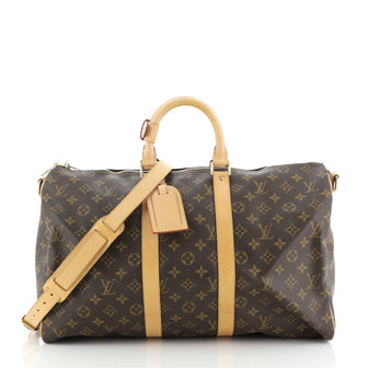 Louis Vuitton Keepall Bandouliere Bag Monogram Canvas 45