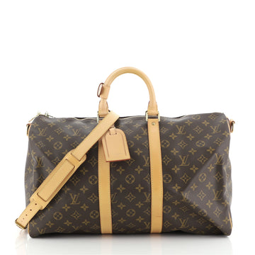Louis Vuitton Keepall Bandouliere Bag Monogram Canvas 45