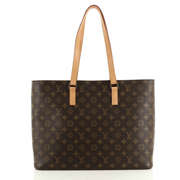 Louis Vuitton Luco Handbag Monogram Canvas