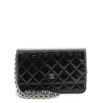 Chanel Wallet on Chain Quilted Patent