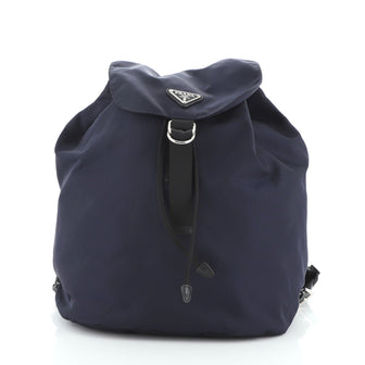 Prada Ring Backpack Tessuto Large