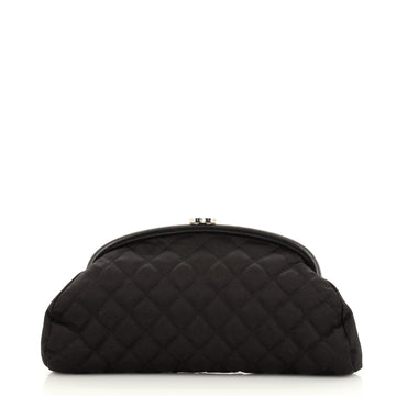 Chanel Timeless Clutch Quilted Satin