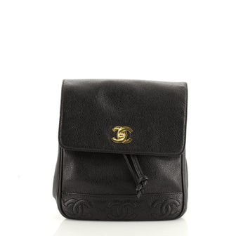 Chanel Vintage Backpack Caviar Small