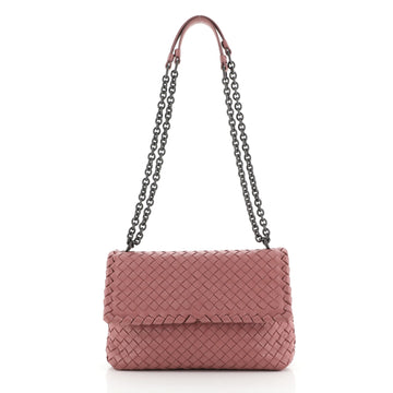 Bottega Veneta Olimpia Crossbody Bag Intrecciato Nappa Small