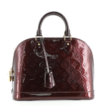 Louis Vuitton Alma Handbag Monogram Vernis PM